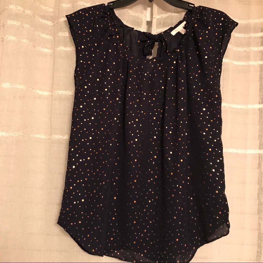 ❌SOLD❌Lauren Conrad Navy Top